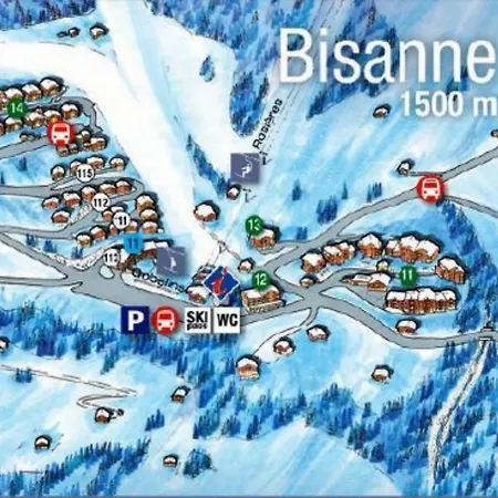 Apartment Location 3 Pieces, 2 Sdb, 6-7 Pers. Avec Parking A Bisanne 1500 - Fr-1-293-92 Villard-sur-Doron