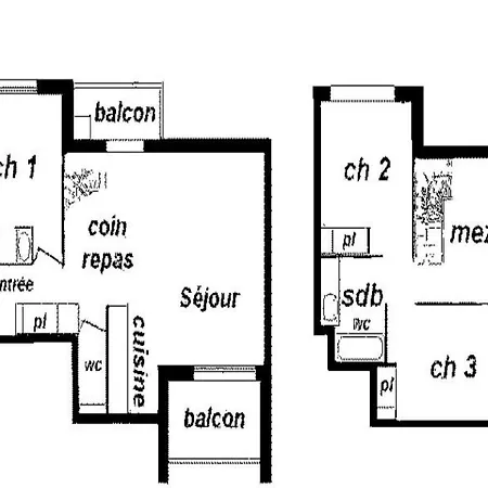Beau 3 Pièces Avec 2 Salles De Bains - Piscine Et Garage - Fr-1-293-92 * Villard-sur-Doron